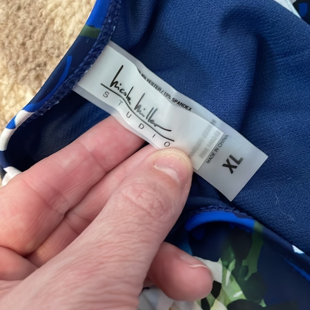 Nicole Miller Bikini Floral XL - Picture 7 of 8